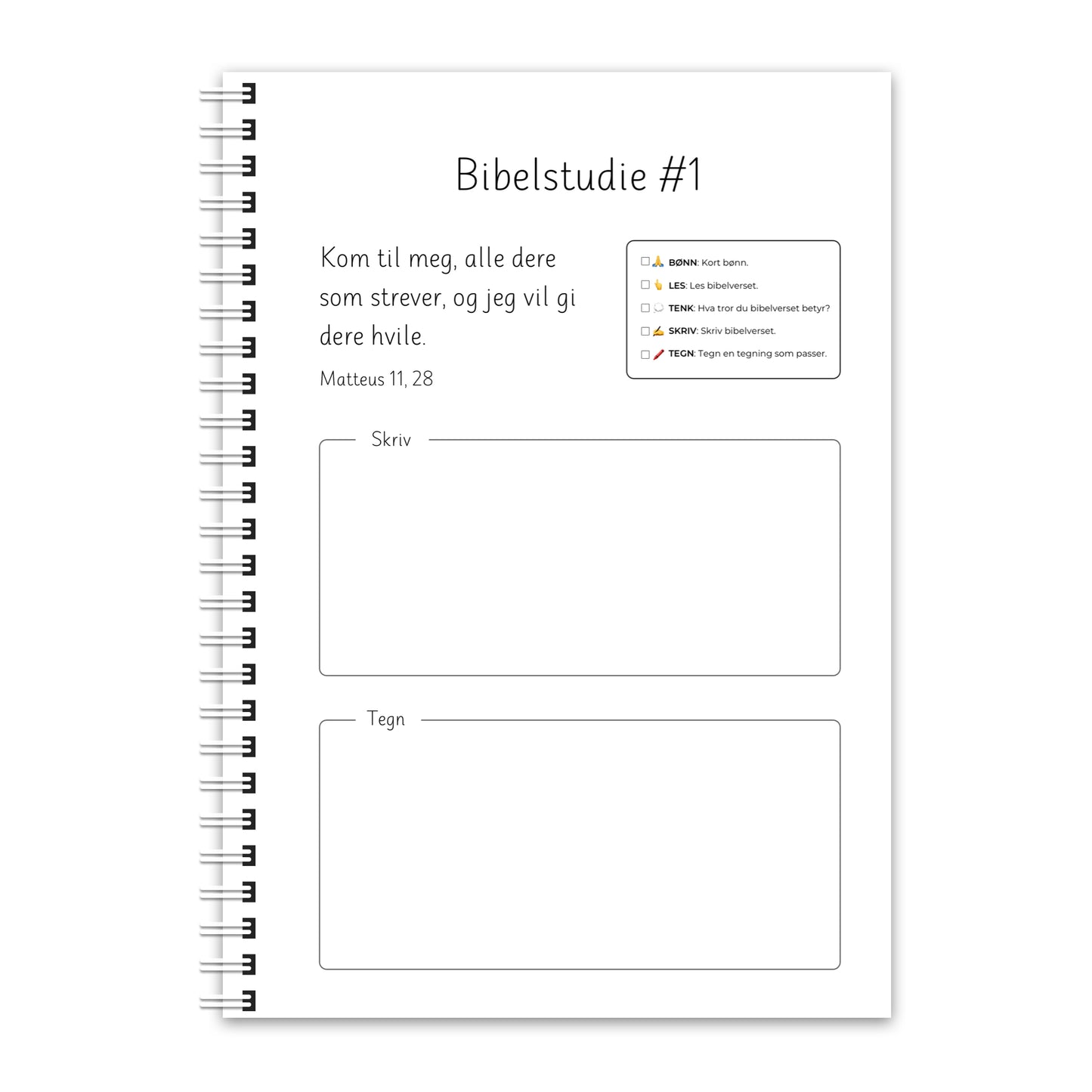 Bibelstudie For Barn Rosa/Lilla