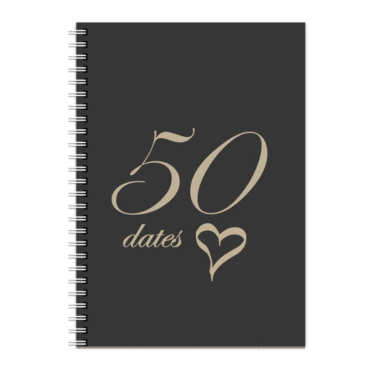 50 Dates Spiralinnbinding Minnebok